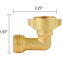 HQMPC Hose Elbow Garden Hose Elbow Garden Hose RV