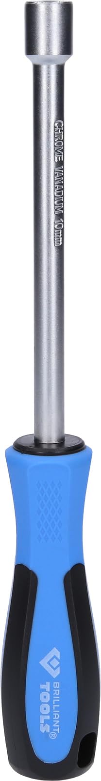 BRILLIANT TOOLS BT031076 Socket Screwdriver 10 x 165 mm [Powered by KS Tools]