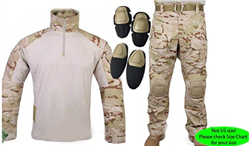 H World Shopping Emerson Army Gen3 G3 Combat BDU Uniform Shirt & Pants Suit MCAD