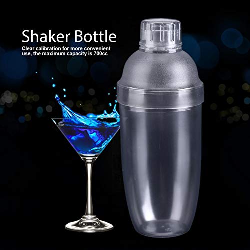 Anti-Leckage Transparente PC-Harz Milch Tee Cocktail Drink Shaker Barkeeper Weinmischer Pot Bar Tool 700cc für Barkeeper… – Bild 5