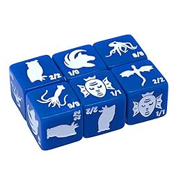 Monster Rocks: 36 Token dice . 6X of Each