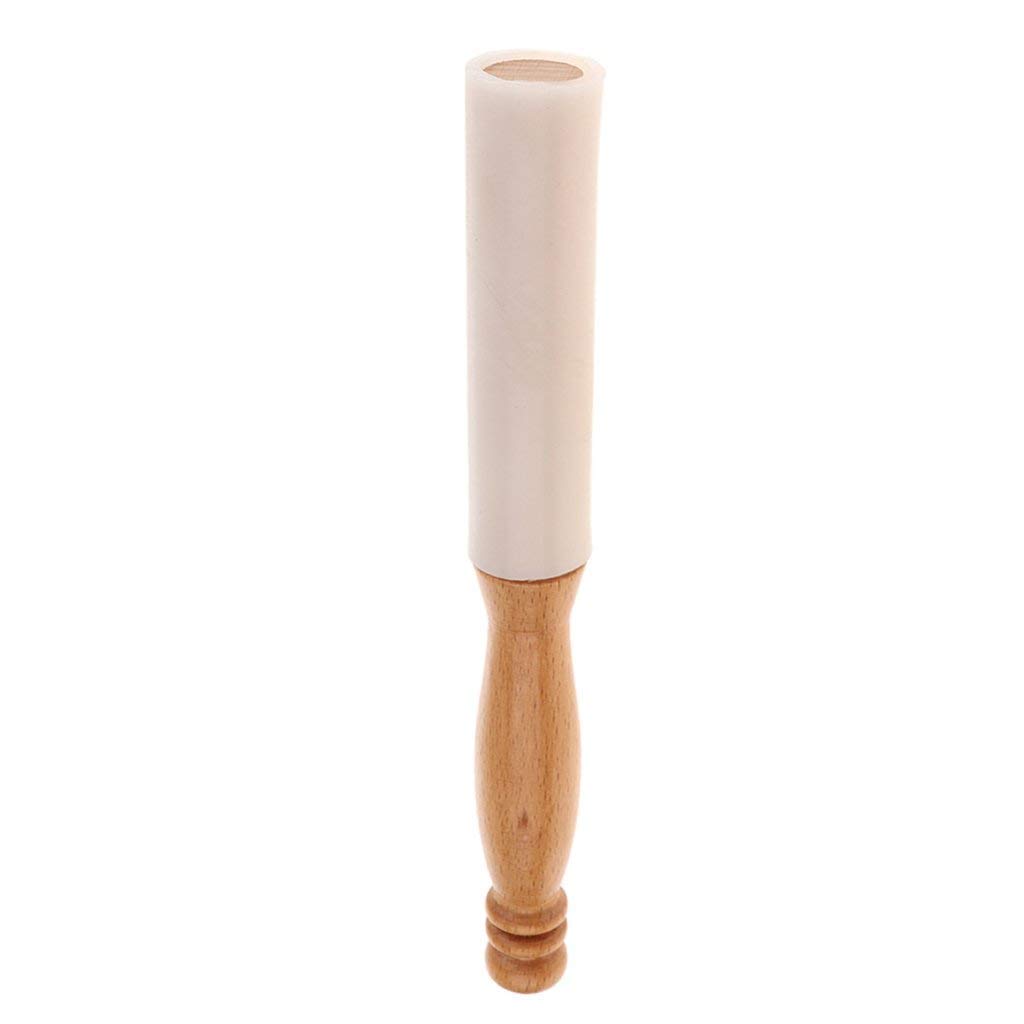 zalati Singing Bowl Mallet Rod Wooden Handle Stick for Crystal Sound Bowls Accessories Performance Accessory