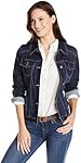 Wrangler Authentics Women's Denim Jacket, Drenched, Medium