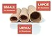 ZenToes Toe Tubes - Fabric Sleeve Protectors with Gel Lining - 5 Tube Sleeve Set - 29