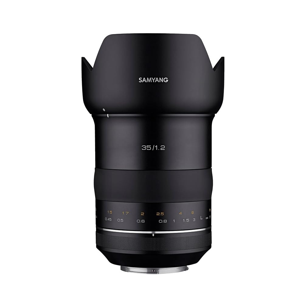 Lente gran angular de alta velocidad Samyang XP 35 mm F1.2 para Canon EF