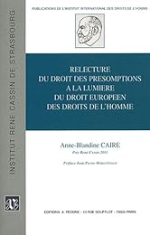 Relecture du droit des présomptions à la lumière du droit européen des droits de l'homme