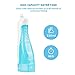 NPET 220ml Cordless Water Flosser Professional Dental Oral Irrigator, Portable and Rechargeable IPX7 Waterproof 3 Modes Water Flossing Teeth Cleaner with 4 Jet Tips for Home & Travel Use