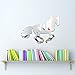 Kids Acrylic Mirror Horse Kids Room Decal Art Mural Wallpaper Wall Decal Wall Sticker