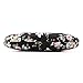 EZESO ESSENTIAL SKINCARE Glasses Case Hard Shell Eyeglass Case for Women Fabrics Floral Retro Spectacle Case Box Portable