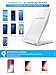 Wireless Charger, Pasonomi Qi Certified Fast Wireless Charger Stand for Galaxy S9/S9+/8/8+, Note 8/5, S7/S7 Edge/S6 Edge+, Standard Wireless Charging Compatible with iPhone X/8/8 Plus (No AC Adapter)