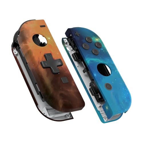 eXtremeRate Orange Star Universe Soft Touch Joy con... en promo sur Amazon