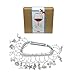 Gnollko 16pcs PVC Wine Glass Charms,Funny Beach Wine Charms Marker Tags Identifiers for Stem Glasses