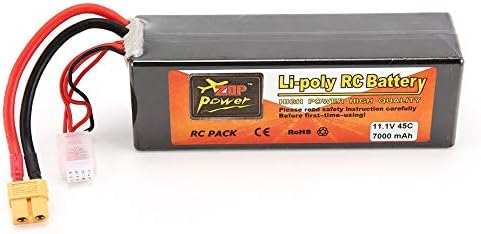 RC Lipo Battery 11.1V Lipo Battery 11.1V Helicopter Battery Battery with XT60 Plug RC Model Battery 3S Lipo Battery ZOP Power Battery