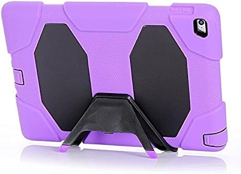 iPad Mini 4 Case,Koantree Shockproof Silicone Protective Apple iPad Mini 4 Case Cover with Stand Kids Friendly 2015 Release (Purple)