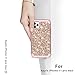 Hekodonk Compatible iPhone 11 Pro Max Case 3D Luxury Sparkle Glitter Shiny Heavy Duty Hybrid Sturdy Armor Defender High Impact Shockproof Protective Cover for Apple iPhone 11 Pro Max Bling Rose Gold