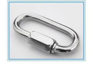 M&R INDUSTRIAL Quick Link Chain Rope Connector Stainless Steel 304 1/8" 3/16" 1/4" 3/16" (5/16"(5MM)6PC)