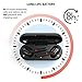 SimpTronic True Wireless Earbuds Bluetooth 5.0 Headphones in-Ear TWS Mini Headset for Sport Deep Bass Stereo Earphones HD Sound Waterproof Noise Cancelling Mic 30 Hours Playtime Black