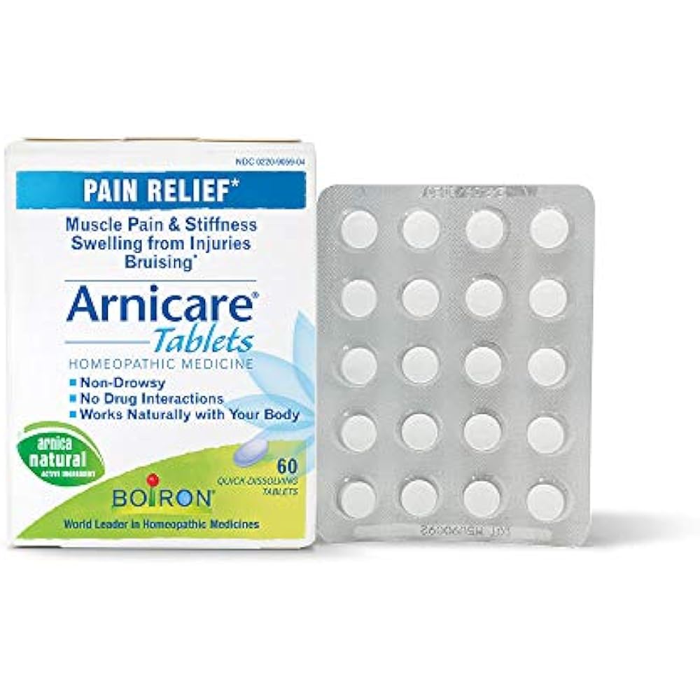 Arnicare, 60 Tablets, Homeopathic Medicine Pain Relief Health