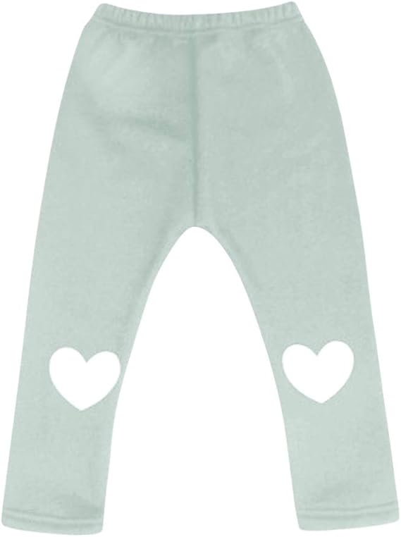 Amazon Cousannory キッズ レギンス 子供服 女の子 ロングパンツ 裹起毛 厚手 長ズボン ガールズ 可愛い ハート柄 レギンスパンツ あったか ストレッチ ズボン ウエストゴム スパッツ 10分丈 レギパン ジャージ美脚 ボトムス 秋 冬 レギンス 通販