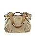 coofig Womens Canvas Handbags Bulk Hobo Tote Bags Vintage Retro Casual Shoulder Bags (army green)