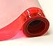 12 Gauge Red Tinted Plastic Vinyl Fabric 54