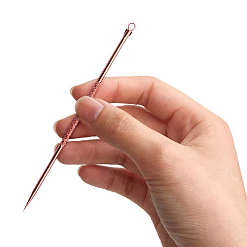 image for Kidirt 5Pcs Blackhead Acne Blemish Pimple Removal Needle Kit for Women