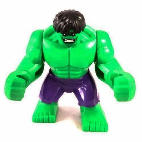 LEGO Marvel Avengers Super Heroes Minfigure - Hulk with Purple Pants (2014)
