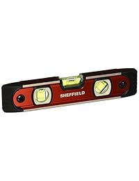 Nivelador magnético 58640 de 9 pulgadas V Groove Torpedo de Sheffield