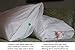 Comfort Crazy Body Pillow Case, 100% Cotton, 400 Thread Count Cover for 20x54 Body Pillow, White