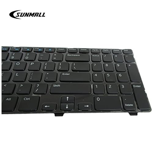 Sunmall Laptop Keyboard Replacement Without Backlit Compatible With Inspiron 15 3521 3537 15v 1316 15r 3521 3537 5521 5528 5537 5535 M531r Vostro 2521 Us Layout P N Nsk La0sc Nsk Dy0sw Atitude 3540 Laptop Replacement Parts