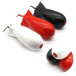 Sdbxa Pêche à La Carpe Spod Bombe Appât Fusée Flotteurs Mangeoire De Pêche Nouveaux Outils De Pêche Pour Pêcheur Passionné De Pêche (3 Pièces)