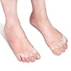 Gel Toe Separator, Teen Spacers Teen Stijltang Toe Corrector Teen Brancards voor Heren en Dames Gemakkelijk te dragen in…