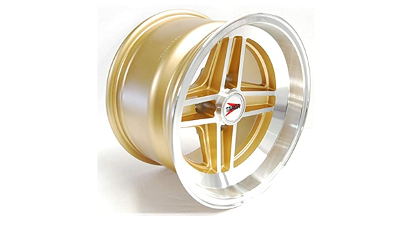 TARGA LLANTA 13x8 Oro: Amazon.es: Coche y moto