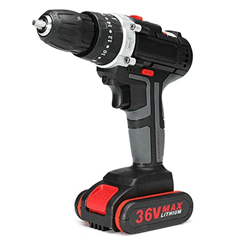 3-in-1 Akku Schlagbohrschrauber Professional 21V System Akkuschrauber Bohrmaschine Schlagbohrmaschine Hammer Elektrische…