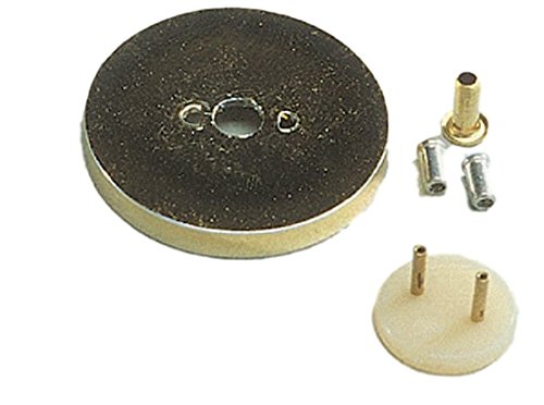 Cir-Kit Concepts Dollhouse Miniature Chandelier Adapter, 27/32" Ceiling Plates #CK804-3