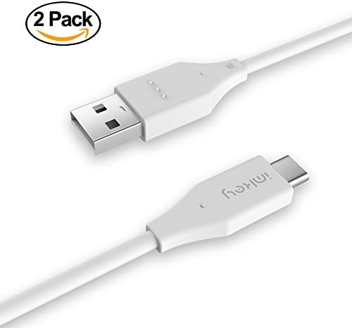 USB Type C Cable, IMKEY Premium USB Type C to Type A (USB-C to USB-A) 3.3 feet Fast Charging &amp; Data Cable for New MacBook, LG G5, Oneplus 2, Nexus 5X / 6P, ChromeBook Pixel and More (2-Pack)