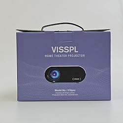 Mini Projector with WiFi and Bluetooth, VISSPL Full