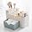 Tiroir De Rangement Pour Maquillage - Organisateur Bureau Ou Salle De Bain - Dimensions 22x11x10.5 Cm - Rose