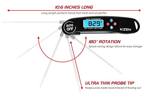 Kizen-Digital-Meat-Cooking-Thermometer-Instant-Read-Talking-Back-Light-Collapsible-Probe-Auto-off-Comes-in-Premium-Gift-Box-with-eCookbook-For-Food-Kitchen-BBQ-Grill Kizen-Digital-Meat-Cooking-Thermometer-Instant-Read-Talking-Back-Light-Collapsible-Probe-Auto-off-Comes-in-Premium-Gift-Box-with-eCookbook-For-Food-Kitchen-BBQ-Grill