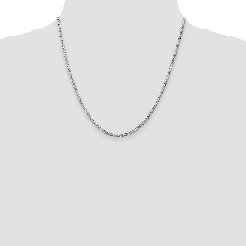 Jewelry Solid 14k White Gold 2.75mm 