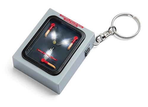 Back to the future flux capacitor keychain