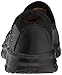 Skechers for Work Women's Sure Track-Warfell Food Service Shoe,Black Leather,9.5 M US