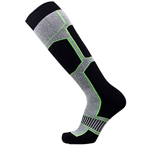 image for Pure Athlete Snowboard Socks - Comfortable Warm Outdoor Socks for Skii