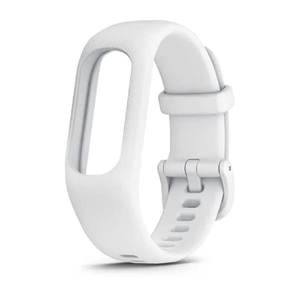 Garmin vívosmart 5 Band, suitable for vívosmart 5 only, Original accessory, Fits wrists with a circumference of 122-188mm, Silicone, White (S/M)
