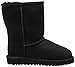 UGG Unisex-Child Classic Short-K, Black, 9 M US Toddler