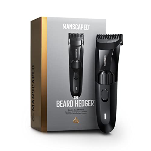 MANSCAPED® The Face Grooming Duo Contains: The Beard Hedger® Premium Precision Beard Trimmer and The Weed Whacker® 2.0 Nose and Ear Hair Trimmer