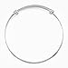 Sromay 15 Pieces Wire Blank Bracelet Stainless Steel Expandable Charm Bangle Bracelet for DIY Jewelry Making, 2 Inch, 2.4 Inch, 2.6 Inch