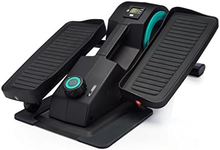 Cubii Jr: Desk Elliptical w/ Built In Display Monitor, Easy Assembly, Quiet & Compact, Adjustable Resistance