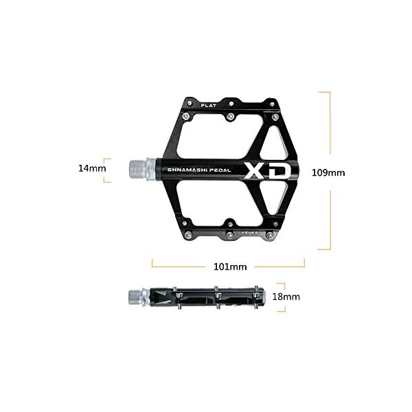 €31.99 FrontStep Pedali Antiscivolo in Alluminio Generale Pedali per  Biciclette Leggeri con Perno in Acciaio CR-Mo per MTB/Pedale Mountain  Bike/Pedale BMX - bikewebshop.it