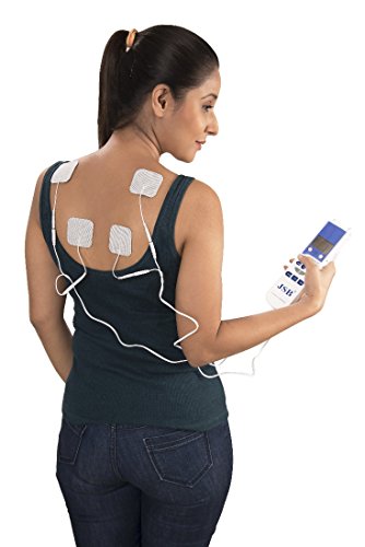 JSB HF61 Electric Tens Massager Pulse Nerve Stimulator Machine for Body Pain Relief, Muscle Toning and Slimming